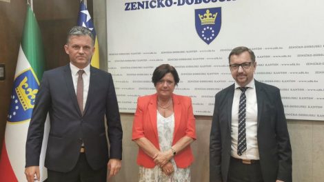 Ambasadorica Francuske u BiH nj e Kristina Tudik boravila u službenoj posjeti Zeničko-dobojskom kantonu